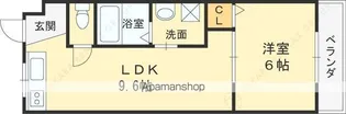 M’プラザ城東弐番館【7階】の間取り