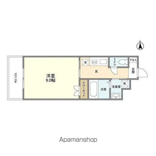 エルメディオ千種【8階】の間取り