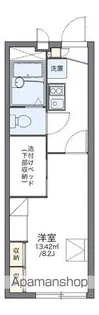 レオパレスノーブルイン関園【104号室】の間取り