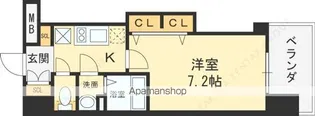 LUXENA KADOMA【10階】の間取り