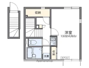レオネクスト鈴【201号室】の間取り