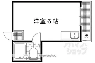 ライブコート二軒茶屋【3階】の間取り