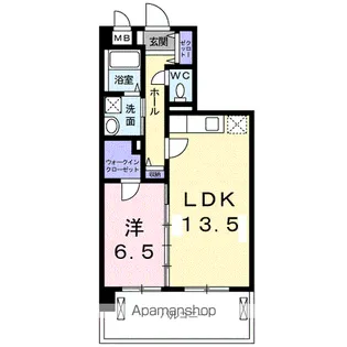 クラン モラ【4階】の間取り