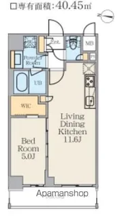 クレストコート錦糸町【3階】の間取り