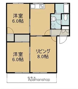 ディアスONO【C101号室】の間取り
