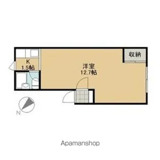 恵マンション【1階】の間取り