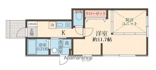 ベル レゾナンス【1階】の間取り