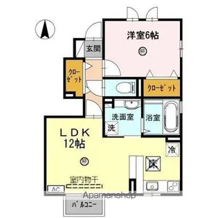 プレミアN【1階】の間取り