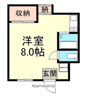 メゾンドA【403号室】の間取り