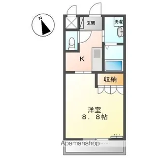 サンパレスⅥ【1階】の間取り