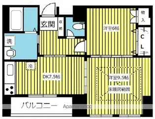 HF仙台レジデンスEAST【11階】の間取り