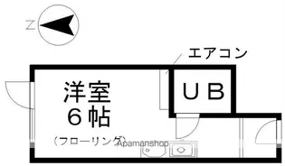 東カン名古屋キャステール【647号室】の間取り