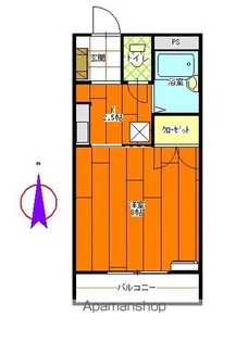 エスポワール【306号室】の間取り