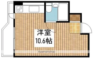 万代ファーストハイツ【1106号室】の間取り