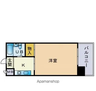 プログレス大橋【5階】の間取り