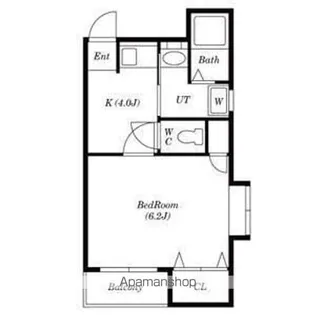 メゾンドマキ【103号室】の間取り