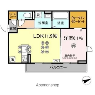 アルタ・レジデ【3階】の間取り