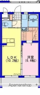 サンリットSR年見【5階】の間取り