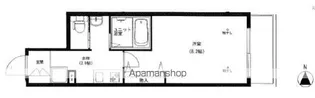 レジデンス横濱【4階】の間取り
