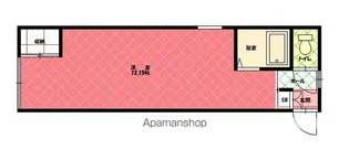 SILK(神楽岡)【1階】の間取り