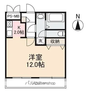 グランヴェール【1階】の間取り
