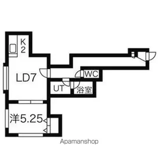 ルポ・プルミエール【2階】の間取り