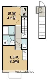 サムズアップⅠ【2階】の間取り