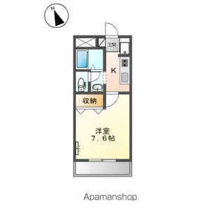 フレンドリーハイツ【1階】の間取り