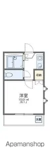 レオパレス日吉町第1【2階】の間取り