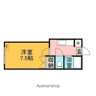 ラ・スペランツァー【102号室】の間取り