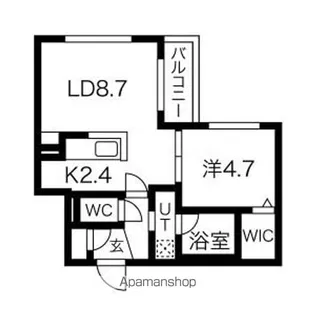 PREMIER RESIDENCE CENTRAL【3階】の間取り