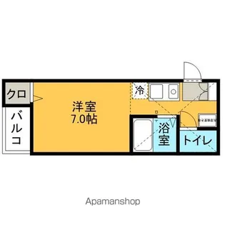 そうりはうす【202号室】の間取り
