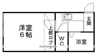 ベルトピア仙台13【201号室】の間取り