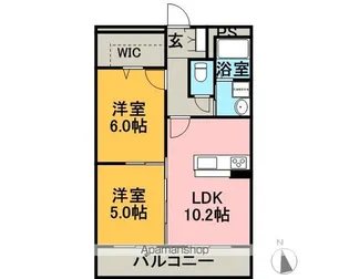 ARIES【3階】の間取り