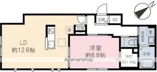 CONFORTI【101号室】の間取り