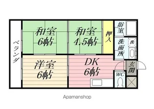FIFTH AVE【2階】の間取り