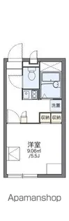 レオパレス南風【1階】の間取り