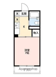 富ヶ丘ハイツ【105号室】の間取り