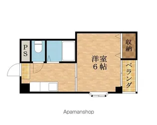 コスモプラザ【202号室】の間取り