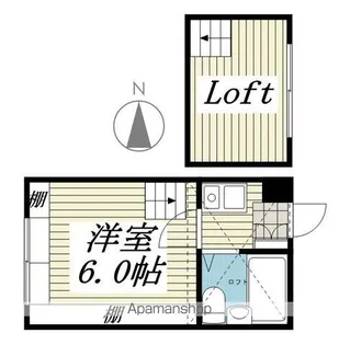 カーサ・グランデB棟【2階】の間取り