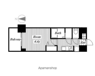 ファステート名古屋駅前ドリーム【14階】の間取り