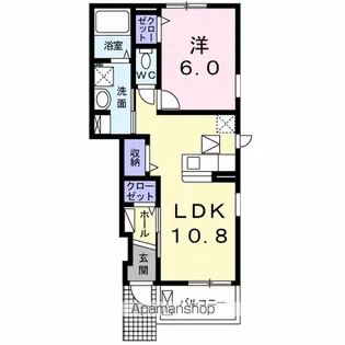 エトワール・K【1階】の間取り