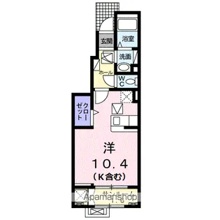 村上ハイツ【1階】の間取り