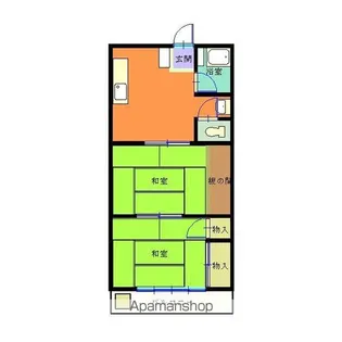 島田ビル【3階】の間取り