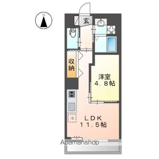 プレシャス【2階】の間取り