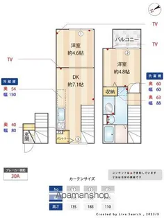 ミハス三軒茶屋Ⅱ【2階】の間取り