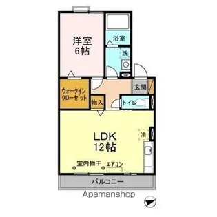 オリーブガーデン A・B・C【2階】の間取り