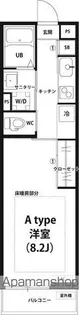 リブリ グランポート【1階】の間取り