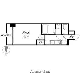 ファステート東別院シュプール【4階】の間取り