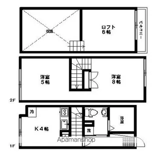 エクセルシャトー国見B棟【1階】の間取り